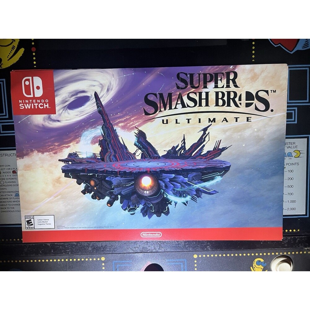 Super Smash Bros Ultimate Promo Poster Nintendo Switch Limited Edition 11x17